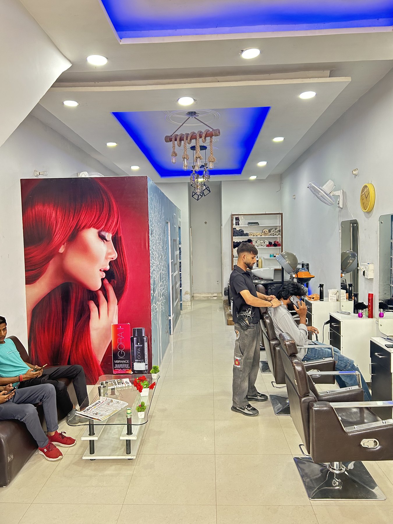 Luxe Lights styling stations